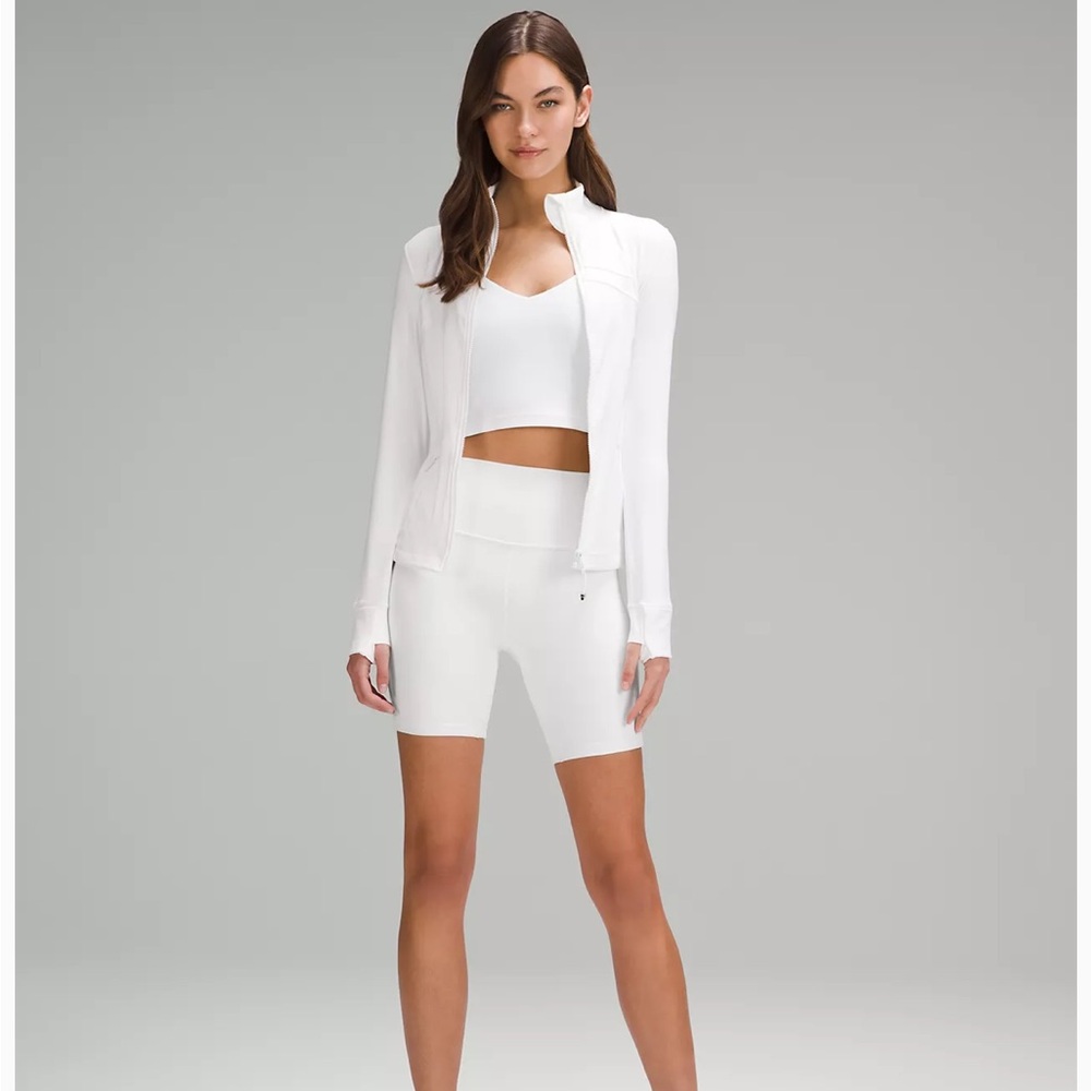 Lululemon White Define Jacket